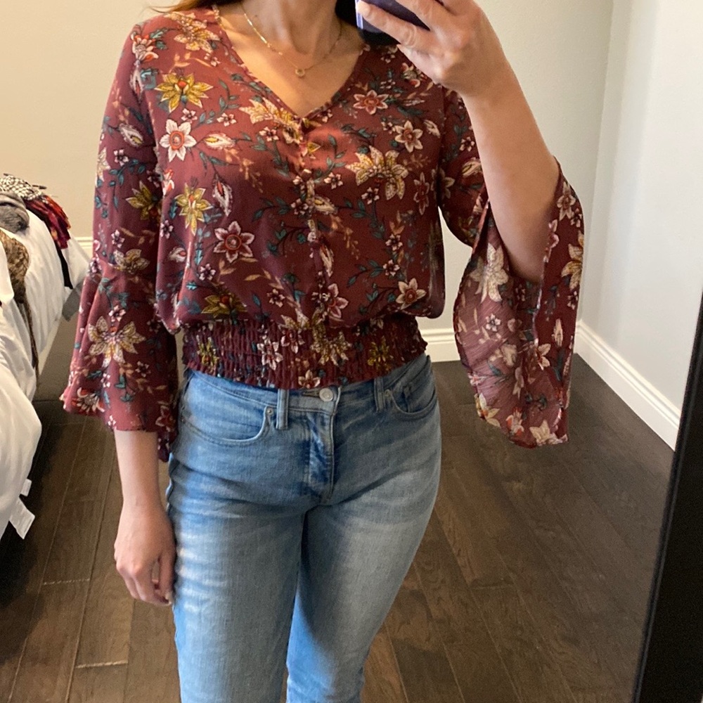 Beautiful bohemian blouse